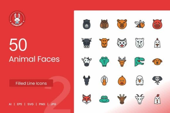 Animal Faces Filled Line Icons: Your Guide to Smarter Design Choices