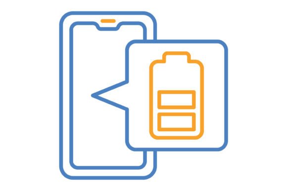 Battery Blue Orange Line Icon: A Comprehensive Visual Toolkit for Digital Creators