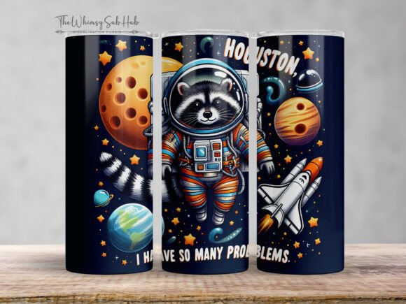 Embracing Whimsy: The Enduring Appeal of the Funny Raccoon Sublimation Tumbler Wrap