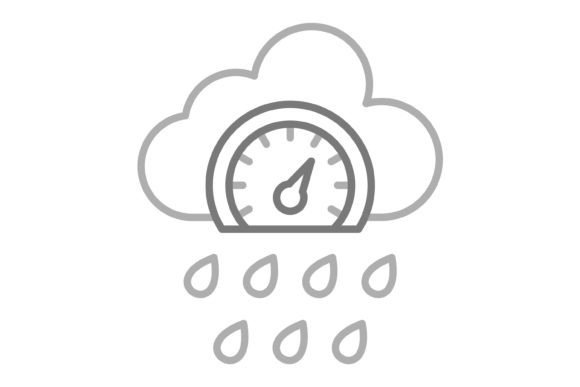 Pressure Greyscale Line Icon: A Universal Visual Language for Modern Design