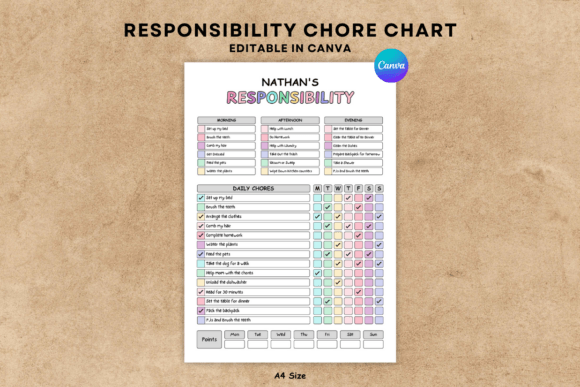 Responsibility Chore Chart: A Visual System for Daily Accountability