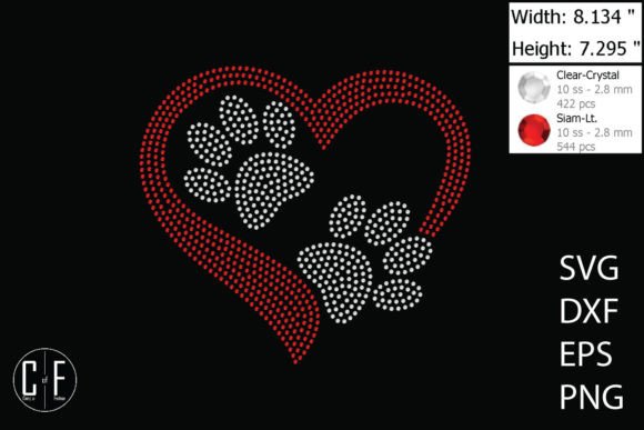 Sparkle Your Crafts: The Ultimate Guide to Paws Heart Rhinestone Templates