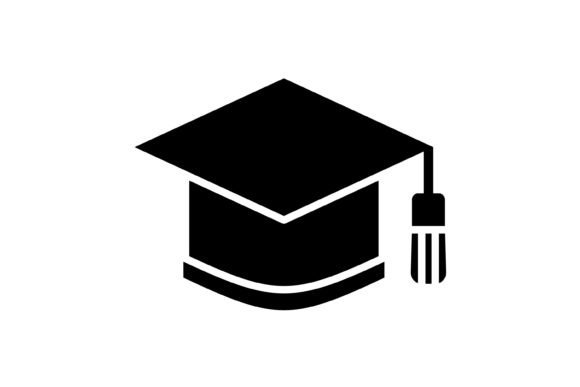 The Universal Language of Achievement: Decoding the Power of the Graduation Cap Glyph Icon
