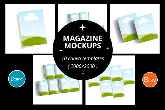 The Visual Upgrade: How Magazine Listing Mockups Transform Etsy Shops and Digital Sales